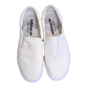 Adidas Court Rallye Slip On Sneakers White Men's 8 / Women's 9.5 Tennis Shoe